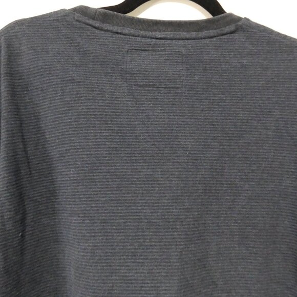 THE ORANGE LABEL TEE CO. - Super Dry | XXL | Blue Long Sleeve Striped Casual Top - Picture 11 of 15
